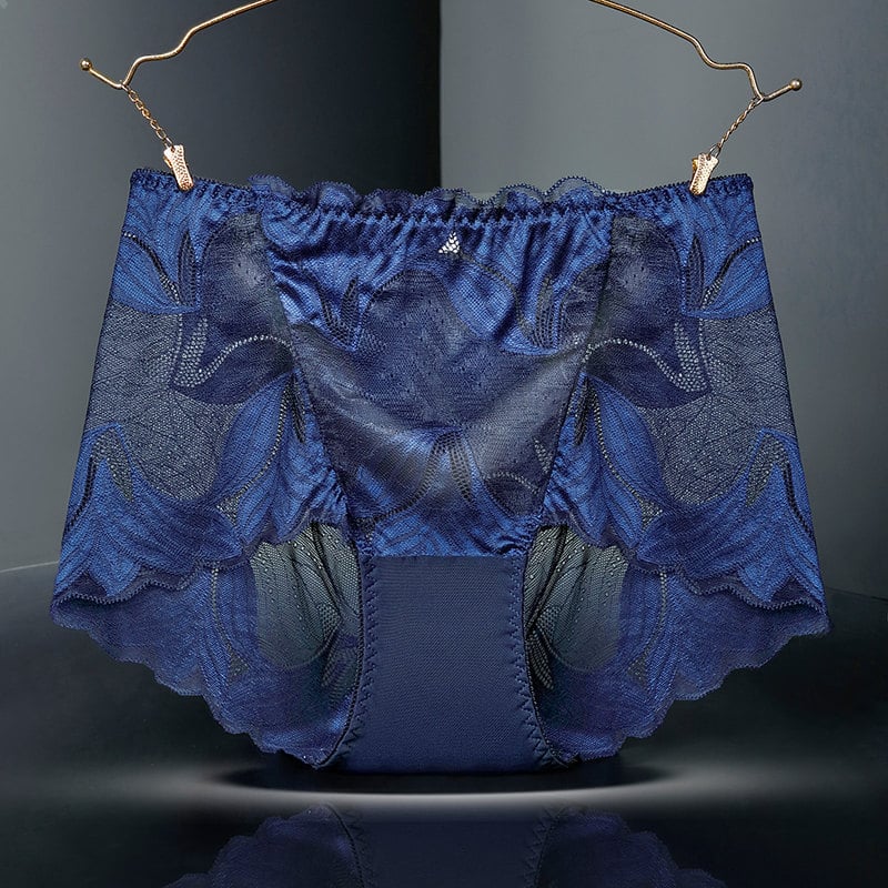 💝Hot Sale 💝-Ladies Silk Lace Handmade Underwear Pack