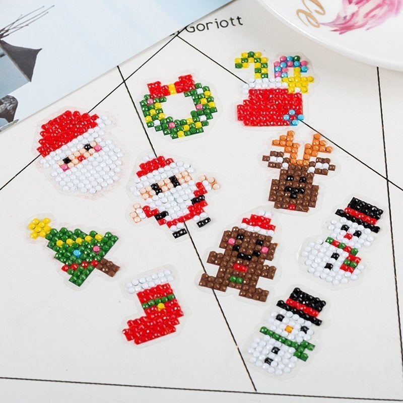 🔥Summer Hot Sale 48% OFF💖DIY children's free stick cartoon diamond painting🔥(Buy 6 Free Shipping)