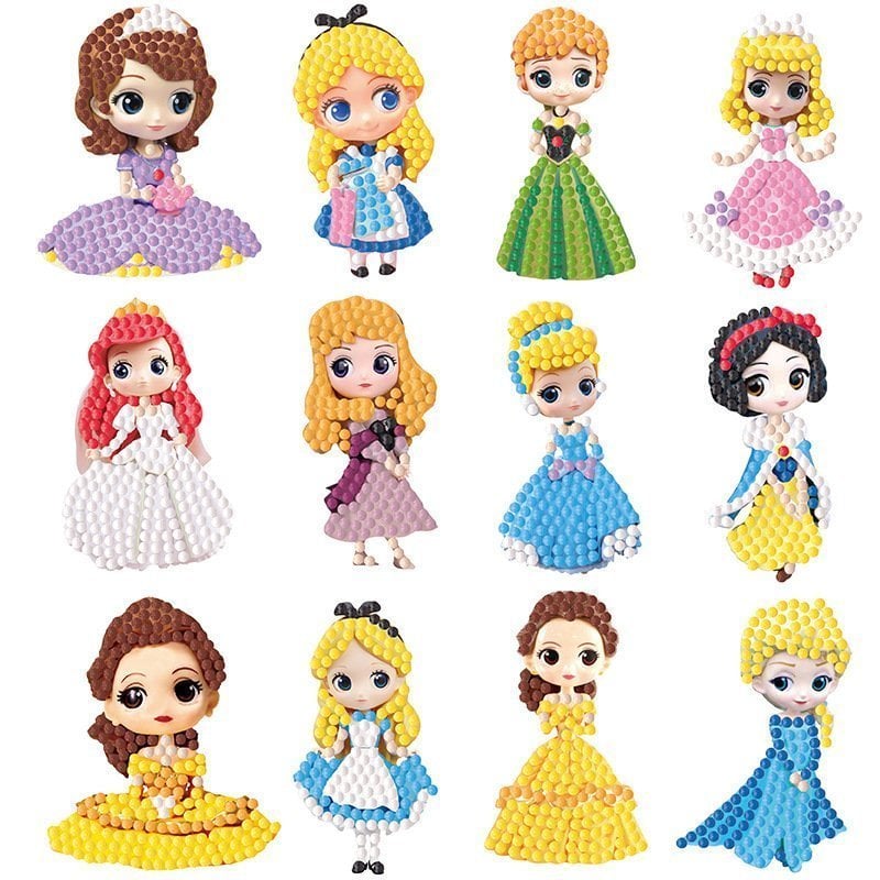 🔥Summer Hot Sale 48% OFF💖DIY children's free stick cartoon diamond painting🔥(Buy 6 Free Shipping)