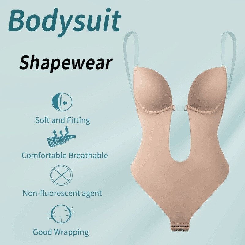 🔥Buy 2 Free Shipping - Plunge Backless Body Shaper Bra