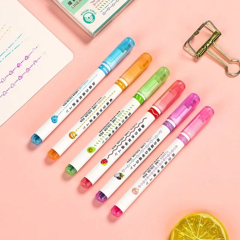 Curve Highlighter Pen✨Back to School Deals‎-49% OFF✨