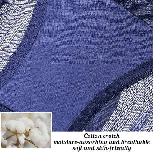 💝Hot Sale 💝-Ladies Silk Lace Handmade Underwear Pack