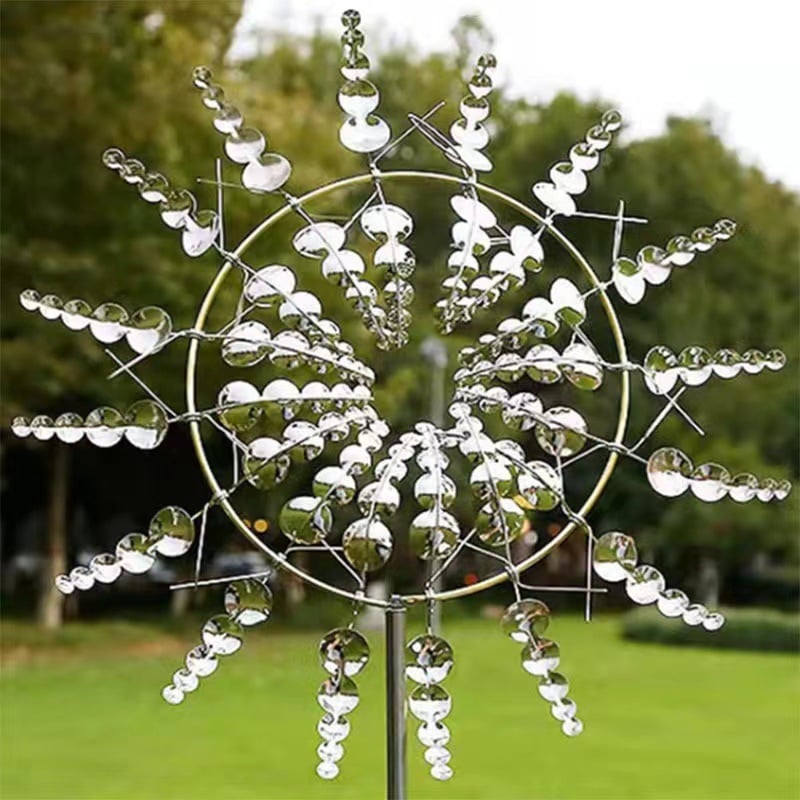 🎁HOT SALE🎁GARDEN MAGIC METAL KINETIC WINDMILL