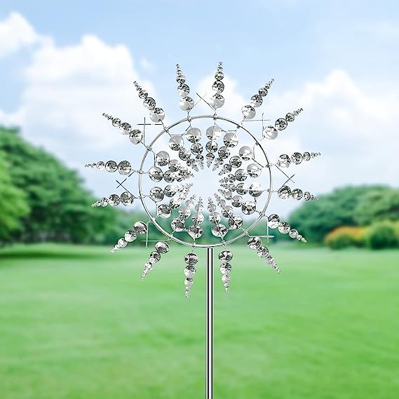 🎁HOT SALE🎁GARDEN MAGIC METAL KINETIC WINDMILL