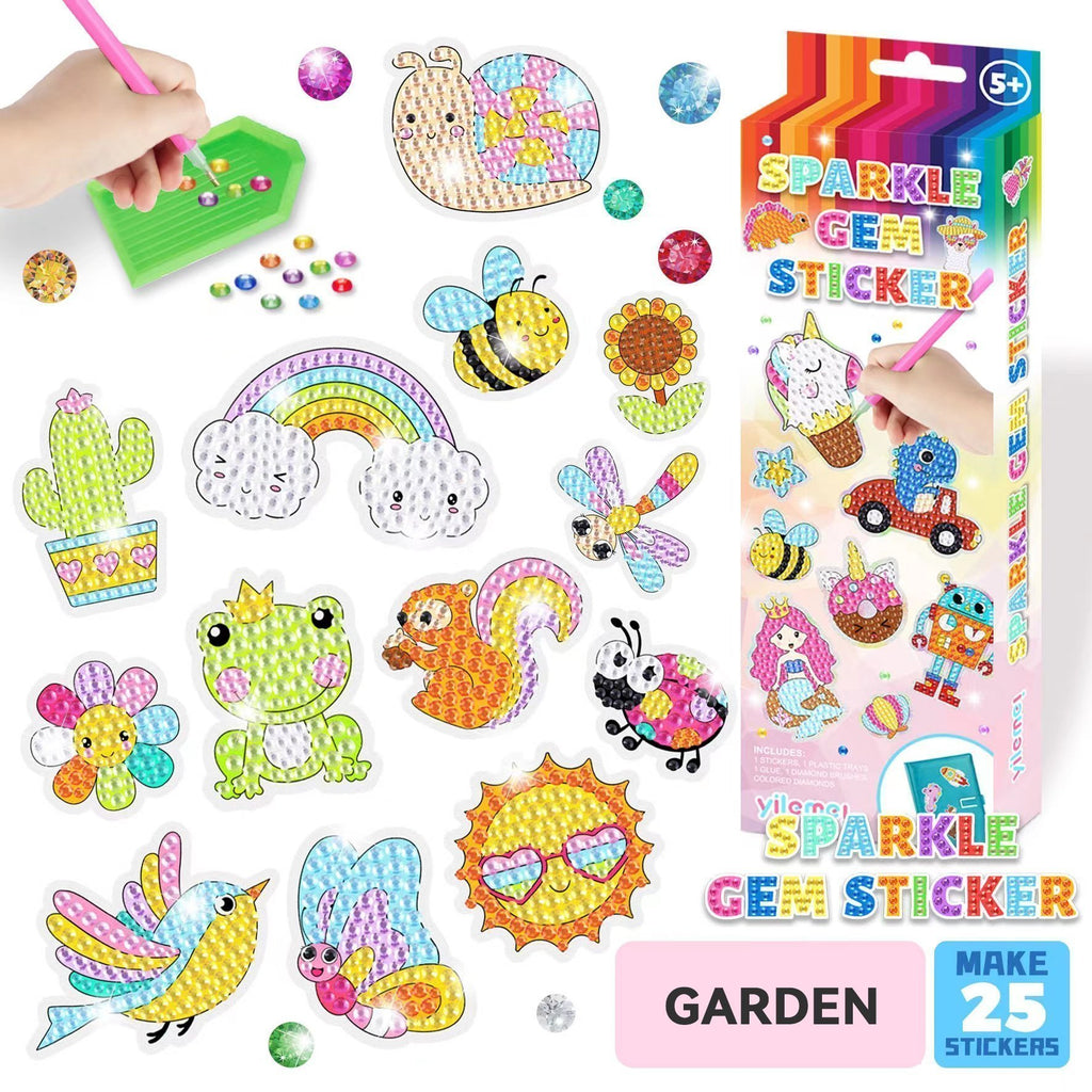 🔥Summer Hot Sale 48% OFF💖DIY children's free stick cartoon diamond painting🔥(Buy 6 Free Shipping)