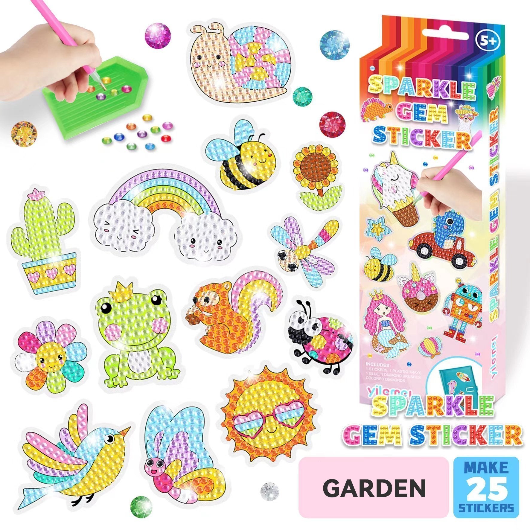 🔥Summer Hot Sale 48% OFF💖DIY children's free stick cartoon diamond painting🔥(Buy 6 Free Shipping)