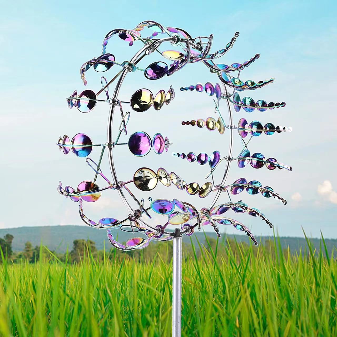 🎁HOT SALE🎁GARDEN MAGIC METAL KINETIC WINDMILL