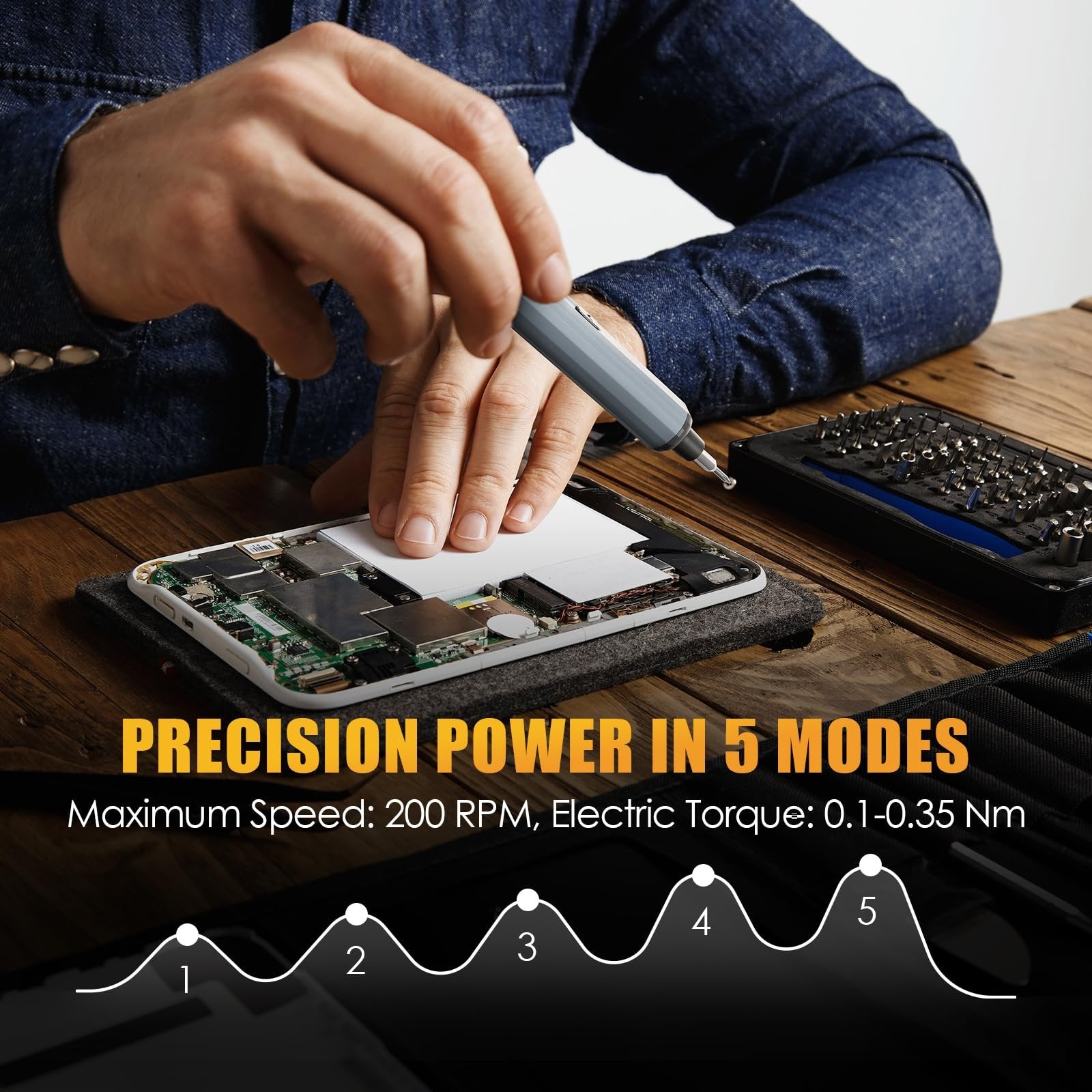 68 In 1 Mini Precision Electric Screwdriver Set