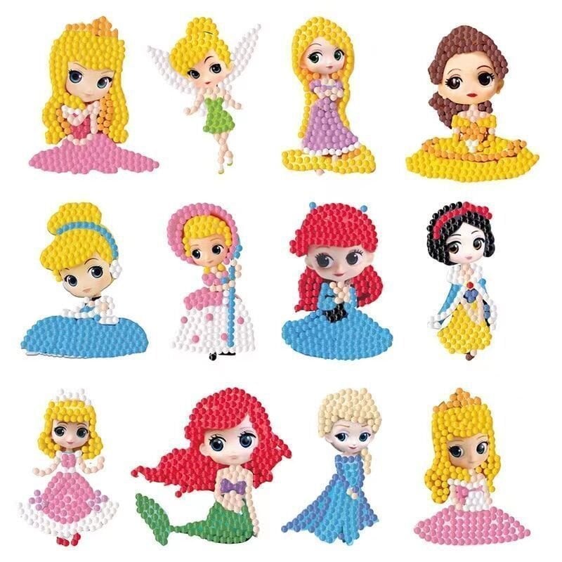 🔥Summer Hot Sale 48% OFF💖DIY children's free stick cartoon diamond painting🔥(Buy 6 Free Shipping)