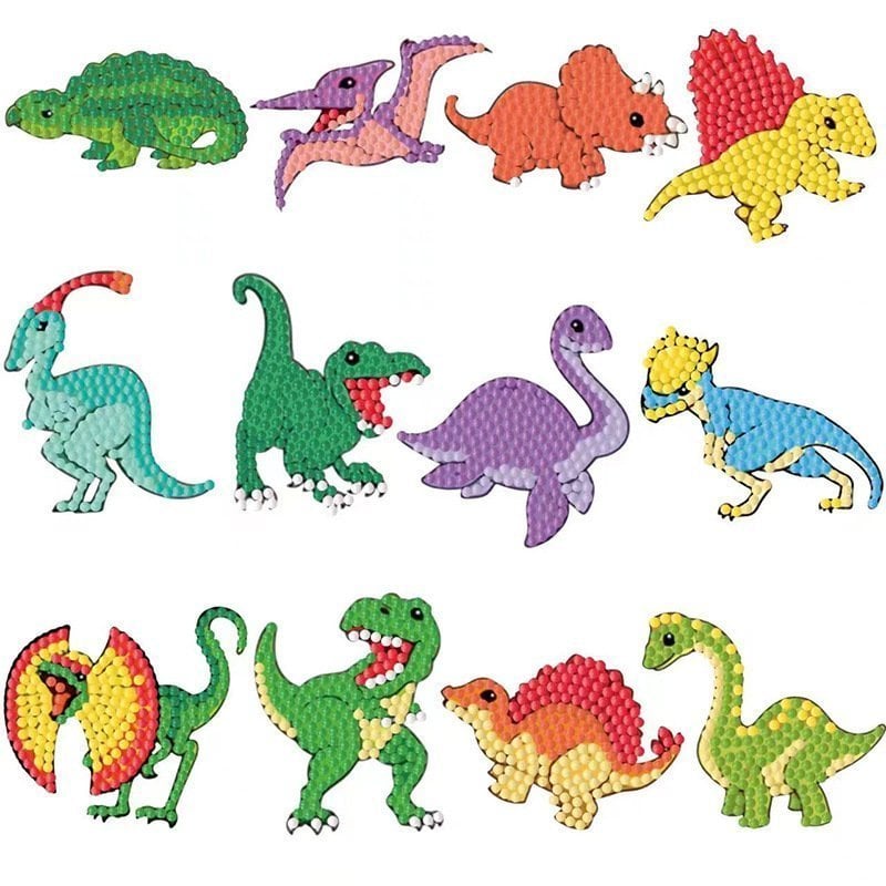 🔥Summer Hot Sale 48% OFF💖DIY children's free stick cartoon diamond painting🔥(Buy 6 Free Shipping)