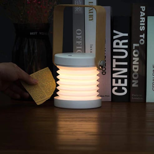 Folding Lantern Desk Lamp