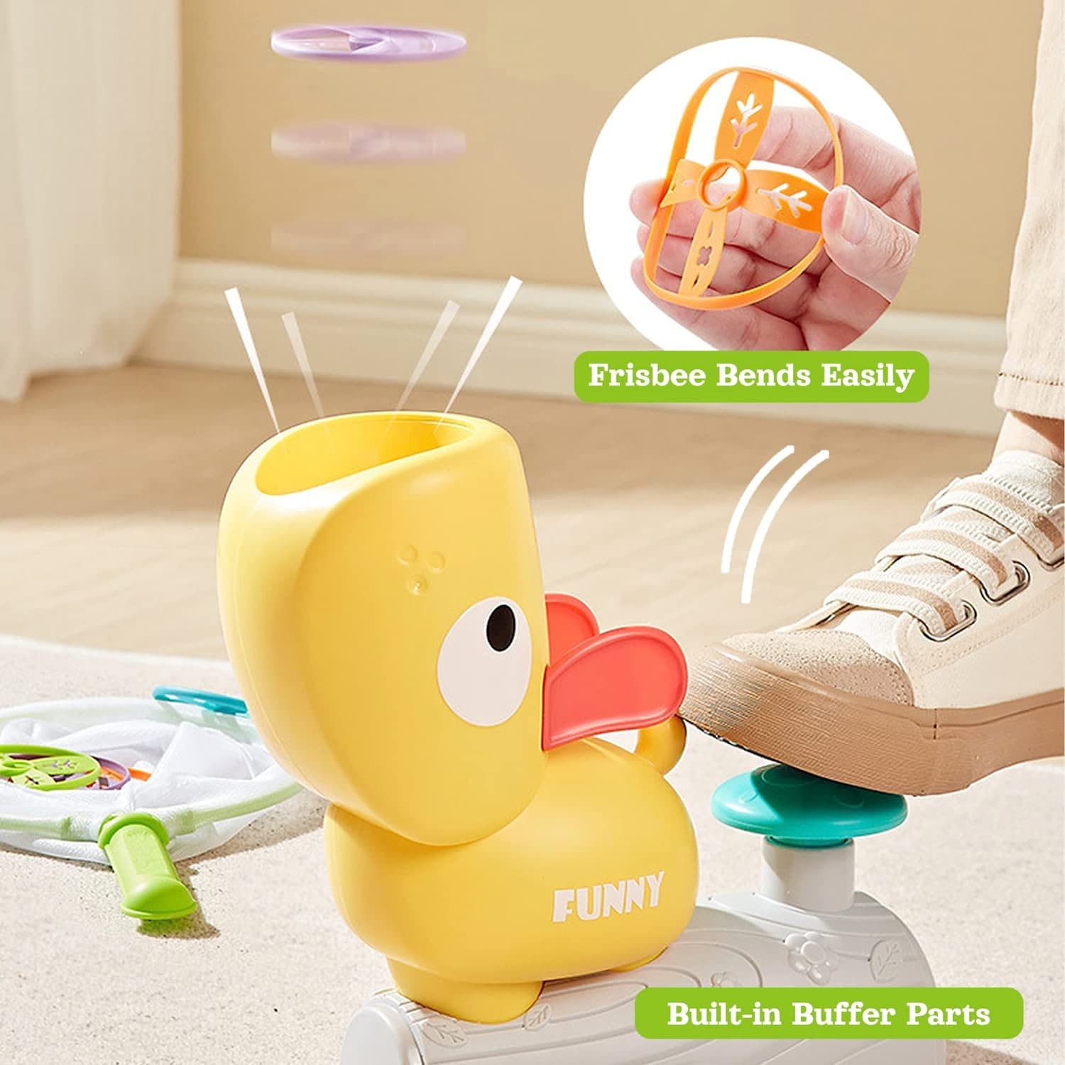 🎁Hot Sale🔥 Flying Disc Launcher Toy for Kids🔥Free shipping🔥