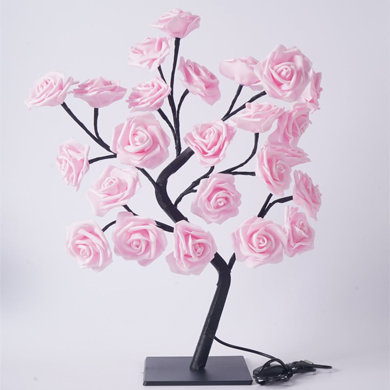 Forever Rose Tree Lamp