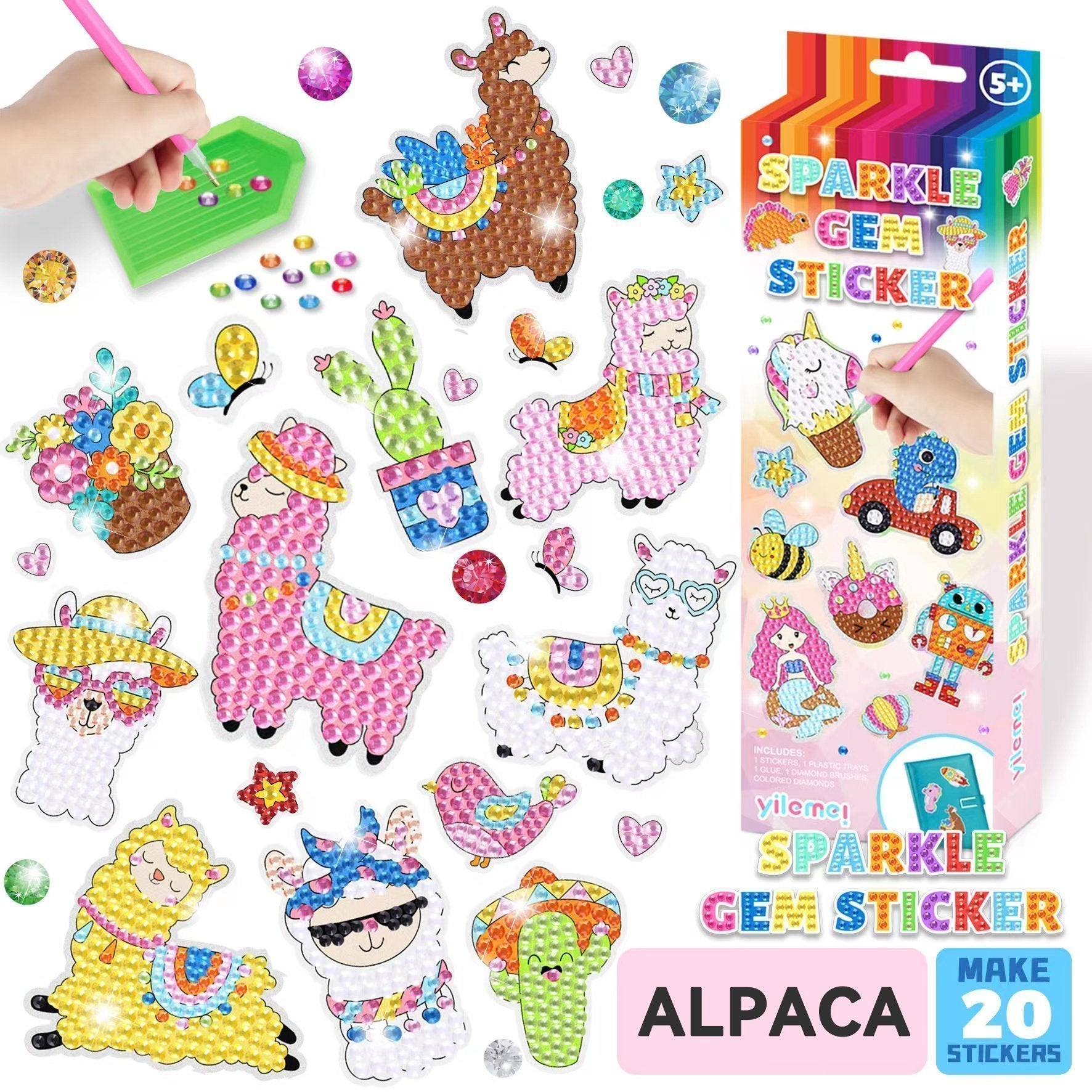 🔥Summer Hot Sale 48% OFF💖DIY children's free stick cartoon diamond painting🔥(Buy 6 Free Shipping)