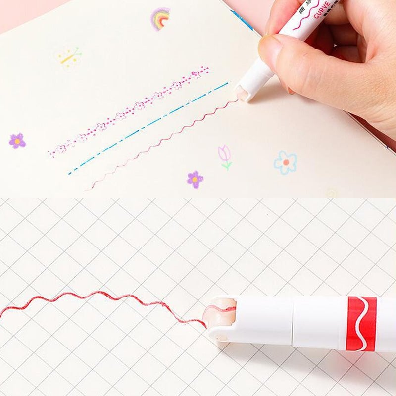 Curve Highlighter Pen✨Back to School Deals‎-49% OFF✨