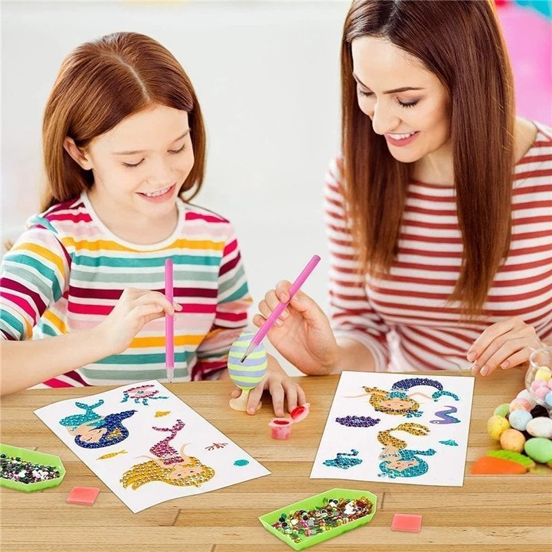 🔥Summer Hot Sale 48% OFF💖DIY children's free stick cartoon diamond painting🔥(Buy 6 Free Shipping)