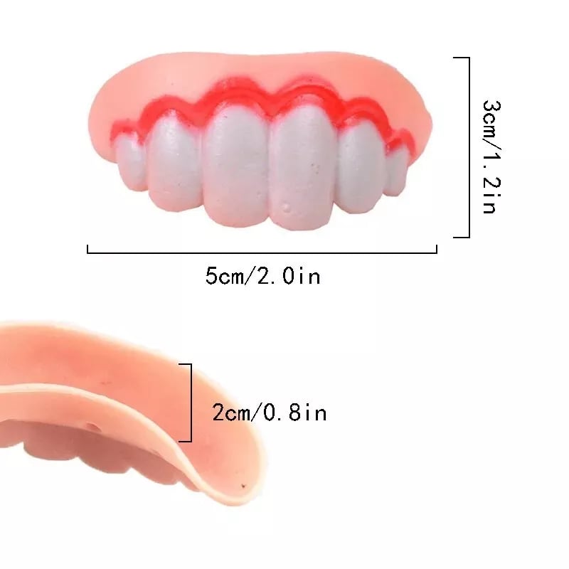 Funny Pet Dentures Toys