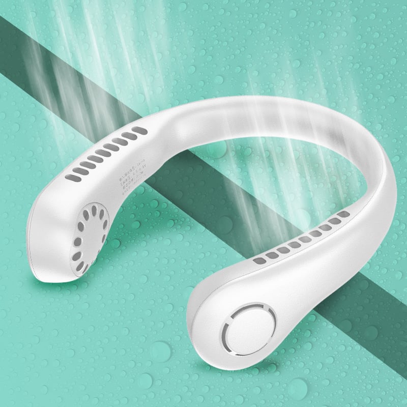 🔥Portable Neck Fan, Bladeless Hands Free Fan🔥
