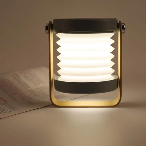Folding Lantern Desk Lamp