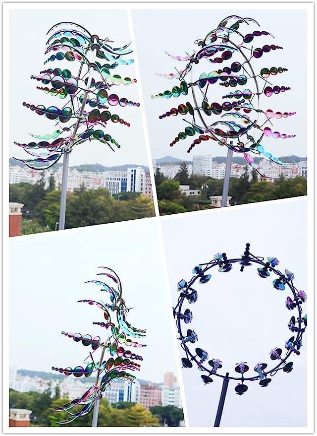 🎁HOT SALE🎁GARDEN MAGIC METAL KINETIC WINDMILL