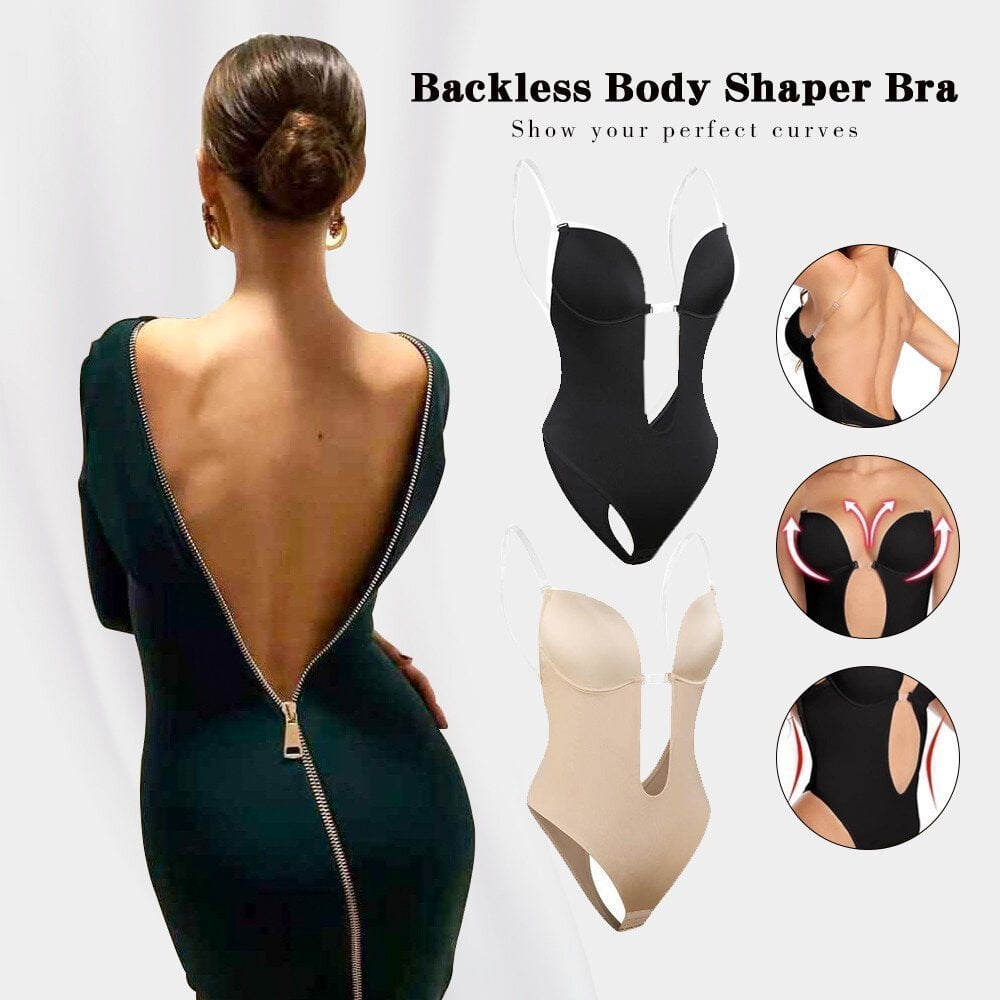 🔥Buy 2 Free Shipping - Plunge Backless Body Shaper Bra