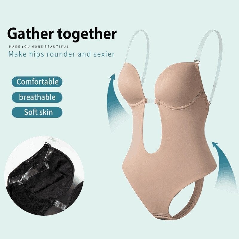 🔥Buy 2 Free Shipping - Plunge Backless Body Shaper Bra