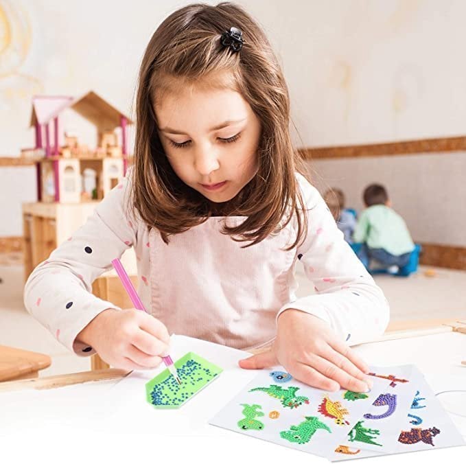 🔥Summer Hot Sale 48% OFF💖DIY children's free stick cartoon diamond painting🔥(Buy 6 Free Shipping)