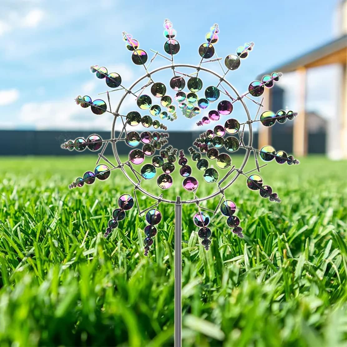 🎁HOT SALE🎁GARDEN MAGIC METAL KINETIC WINDMILL