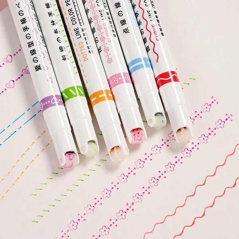 Curve Highlighter Pen✨Back to School Deals‎-49% OFF✨