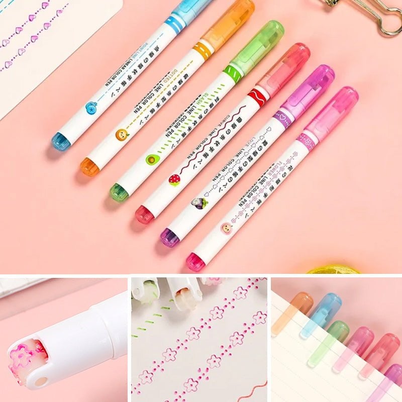 Curve Highlighter Pen✨Back to School Deals‎-49% OFF✨